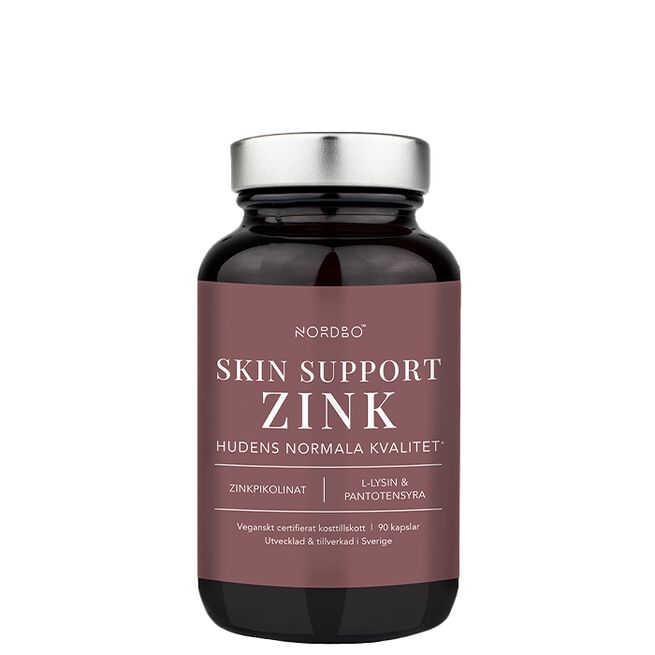 Skin Support Zink 90 kapslar Skin Support Zink 90 kapsler